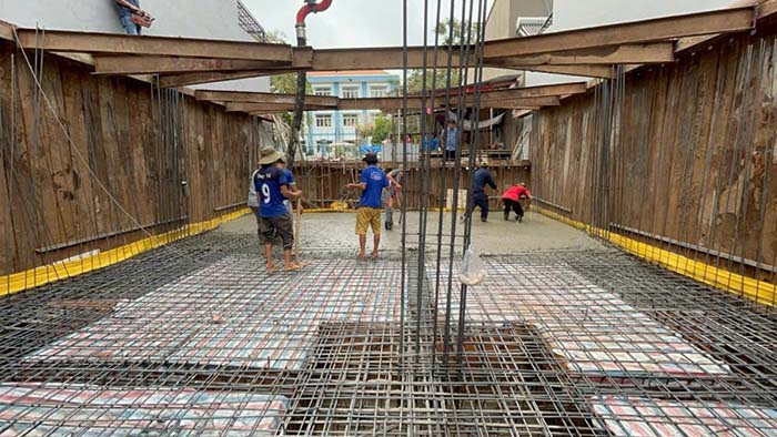 Thép sàn xây nhà phần thô